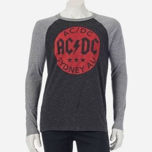 AC/DC Raglan Long Sleeve Shirt